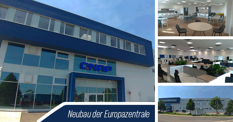 QNAP weiht die neue Europazentrale ein und rückt damit die regionale sowie globale Geschäftsentwicklung enger zusammen