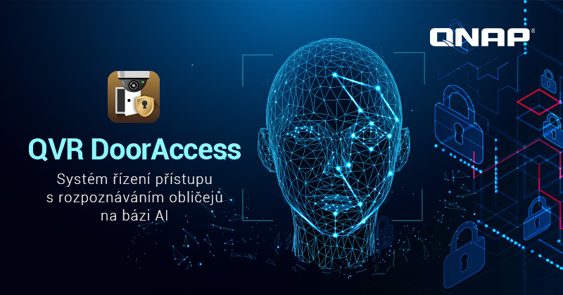 Společnost QNAP představuje QVR DoorAccess, vlastní systém řízení přístupu na bázi rozpoznávání obličejů pomocí umělé inteligence