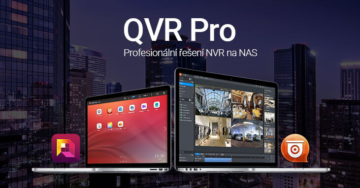 Společnost QNAP představuje QVR Pro, profesionální NVR v NAS s možností rozšíření úložiště a inteligentní platformou pro správu událostí na bázi IoT