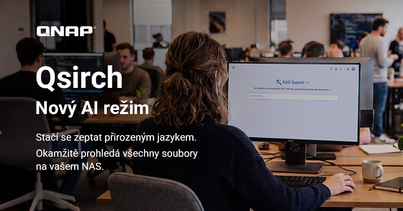 QNAP Qsirch integruje lokální VLM a LLM modely umělé inteligence pro vylepšení sémantického vyhledávání napříč médii na NAS
