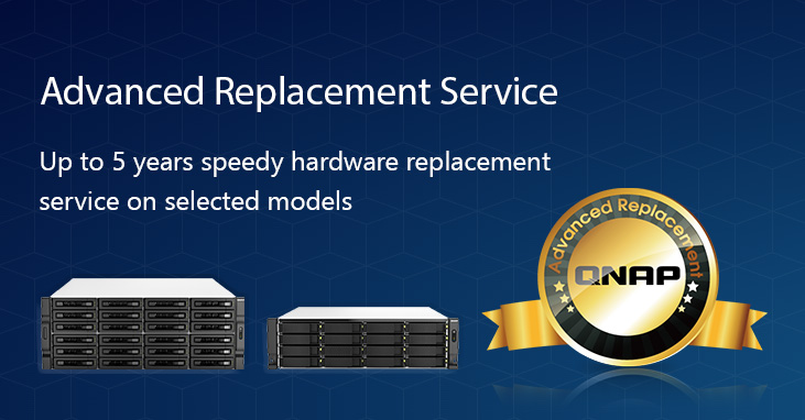 QNAP Offers Advanced Replacement Service of its New Models for UK Customers