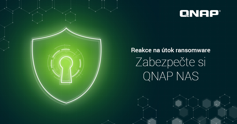 Reakce na útok ransomware: Zabezpečte si QNAP NAS