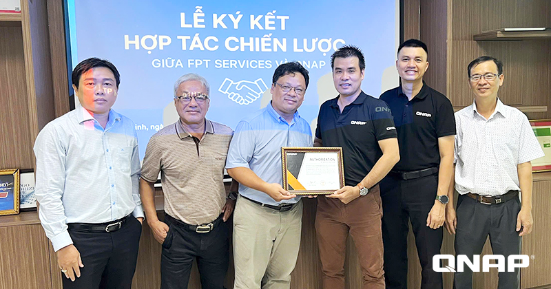 QNAP hợp tác cùng FPT Services nâng cao dịch vụ bảo hành tại Việt Nam