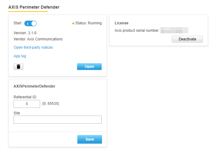 How to configure intrusion detection using AXIS Perimeter Defender QNAP