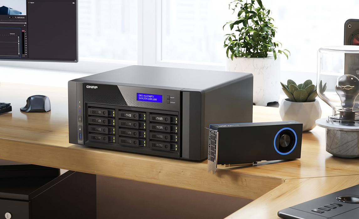 QNAP NAS + Intel Arc Pro B70