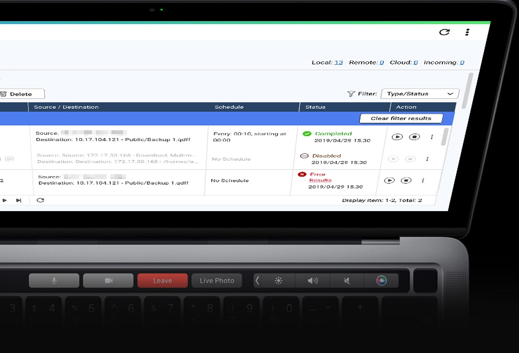 Allinone Business Backup & Recovery Solution QNAP