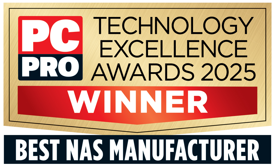 PC Pro Award 2025 Best NAS Manufacturer