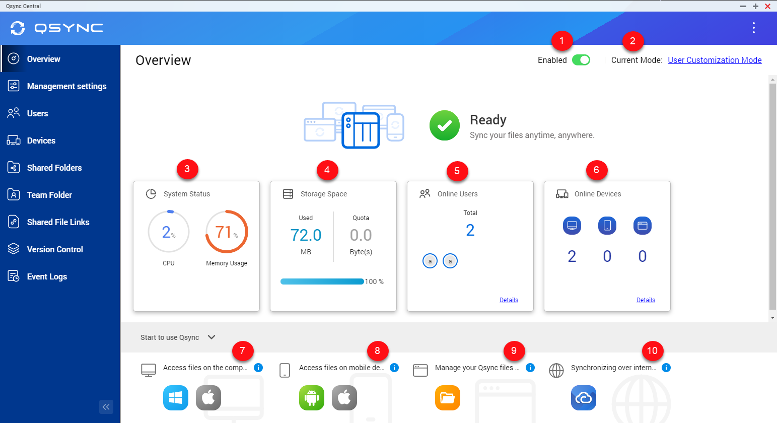 Qsync を使って Nas とその他デバイス間でファイルを同期する方法を教えてください Qnap