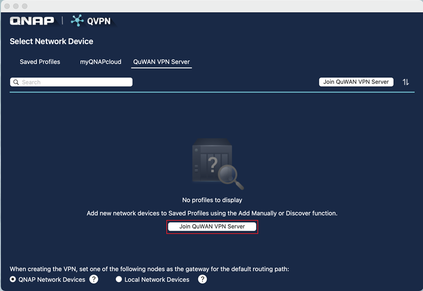Quwan Qbelt Vpn Server と Qvpn Device Client 間の Vpn 接続を構築する Qnap