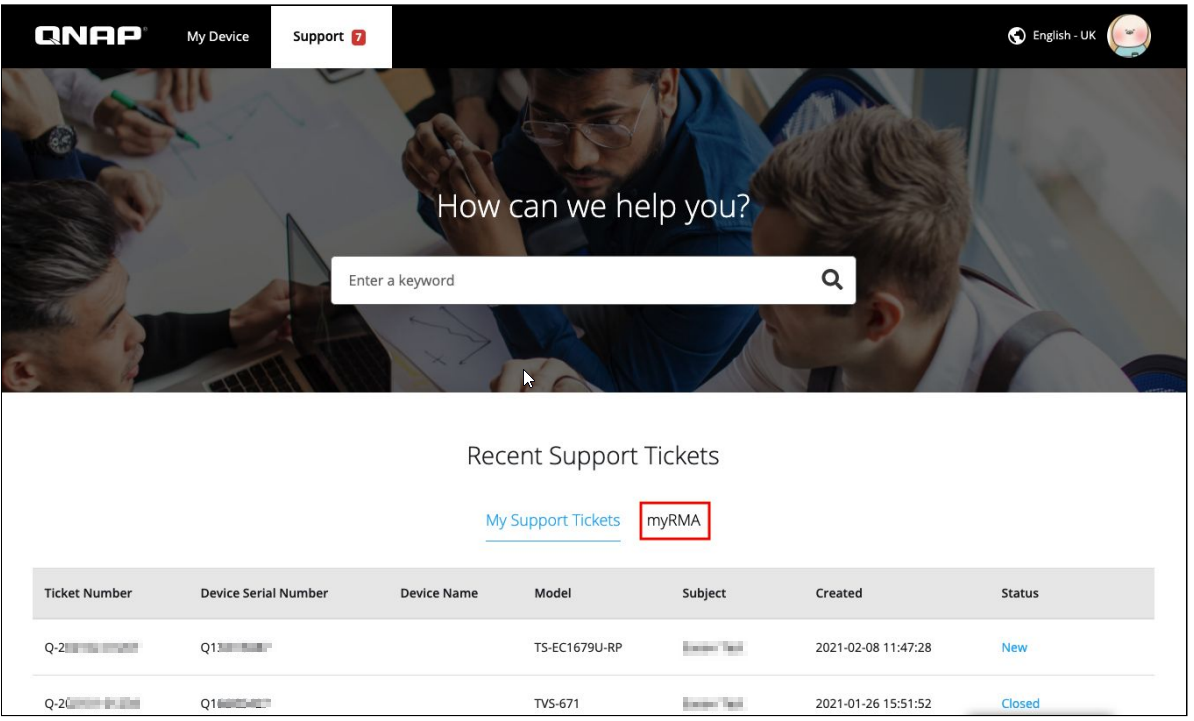 How to download repair invoice from Qnap service portal after repair ...