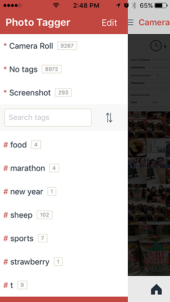 Manage Photos with Tags