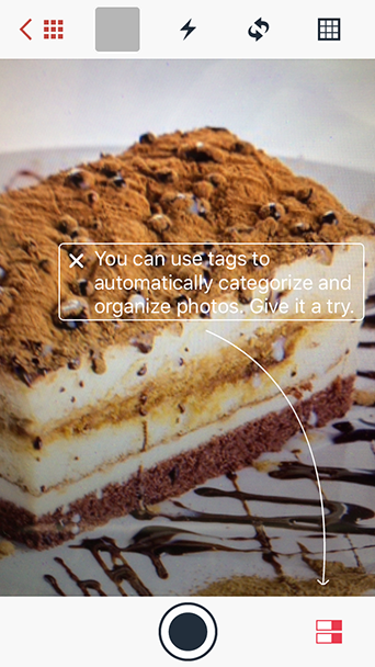 Add Tags Before Taking Photos