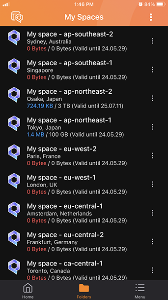Access myQNAPcloud Storage