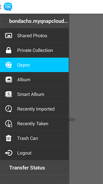 Sync photos with NAS