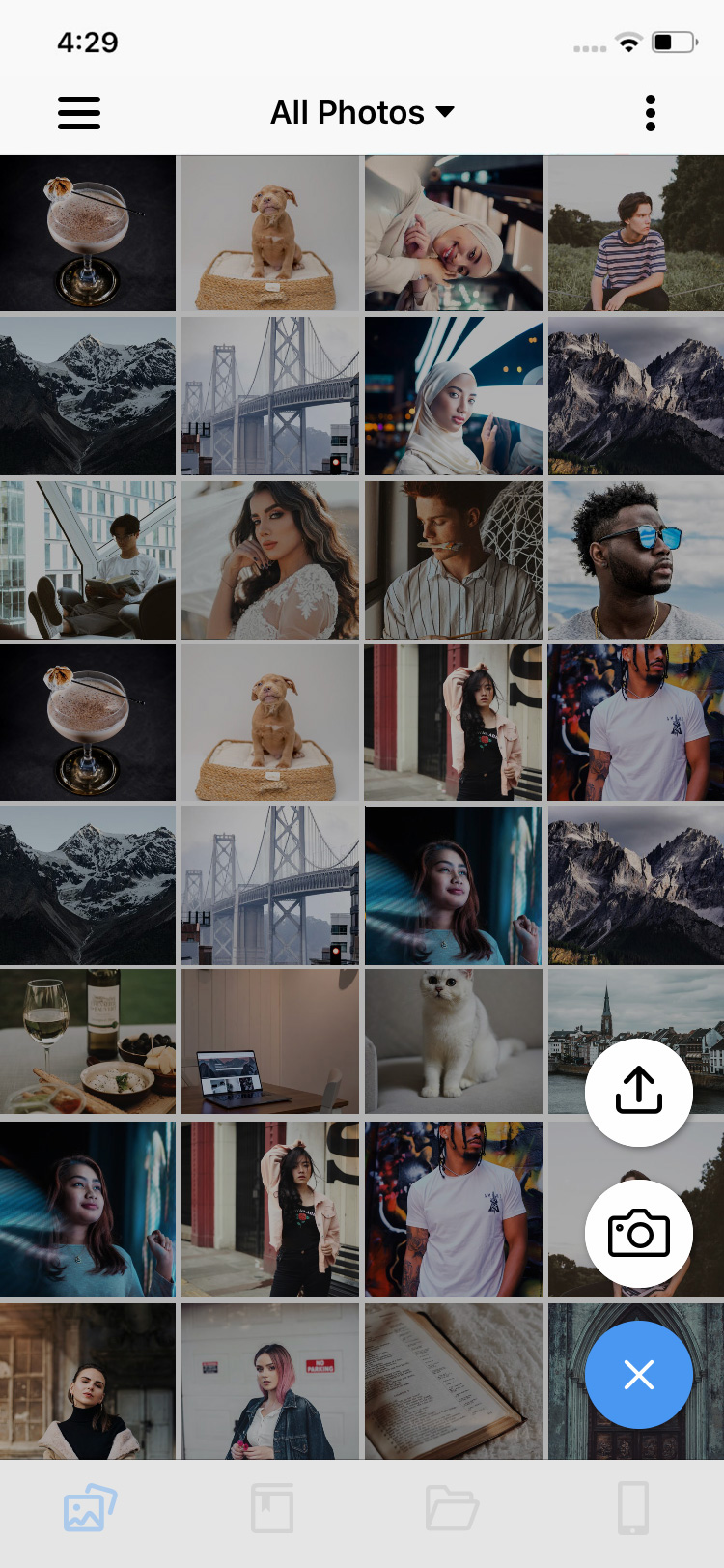 Automatically upload photos