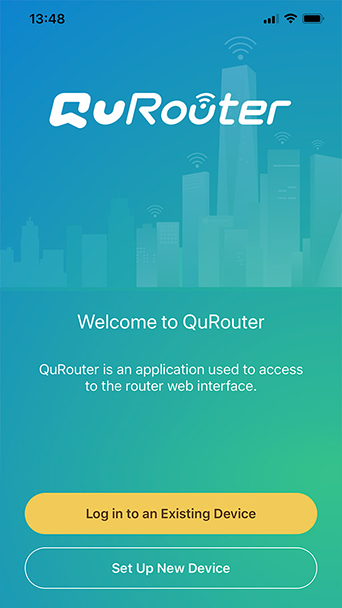 Log in to your device