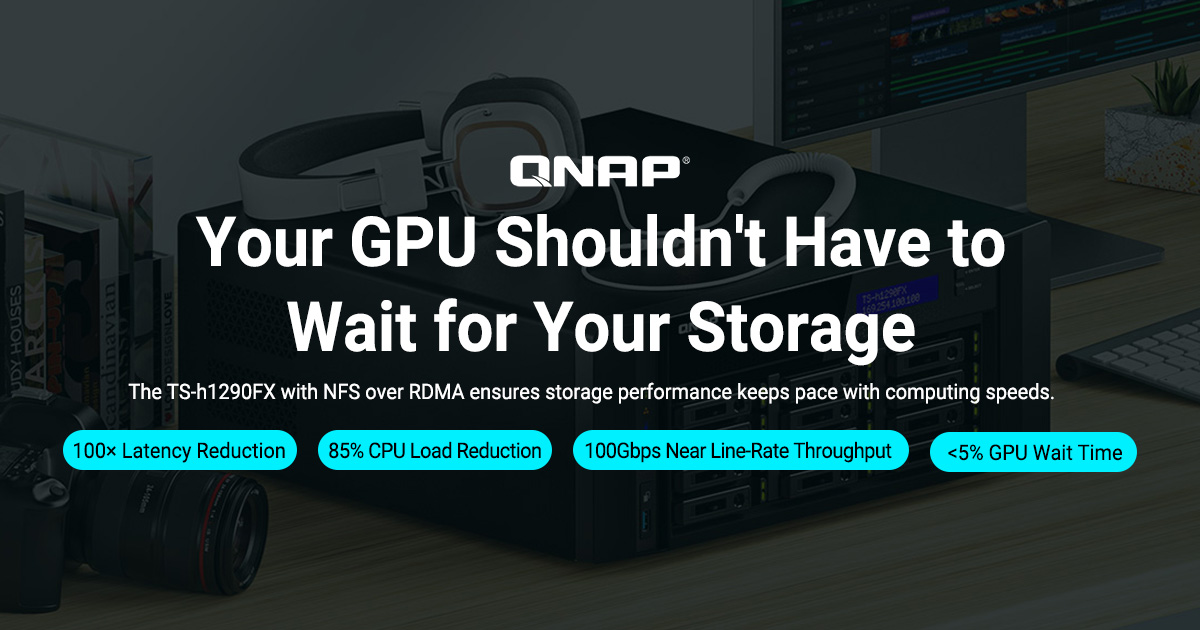 End AI Storage Bottlenecks with NFS over RDMA | TS-h1290FX
