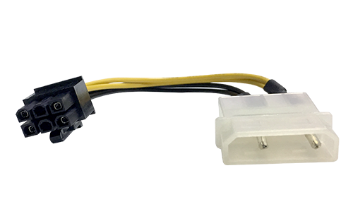 4-pin to PCIe power cable x 1