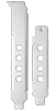 Full-height & specialized (for selected QNAP NAS) brackets