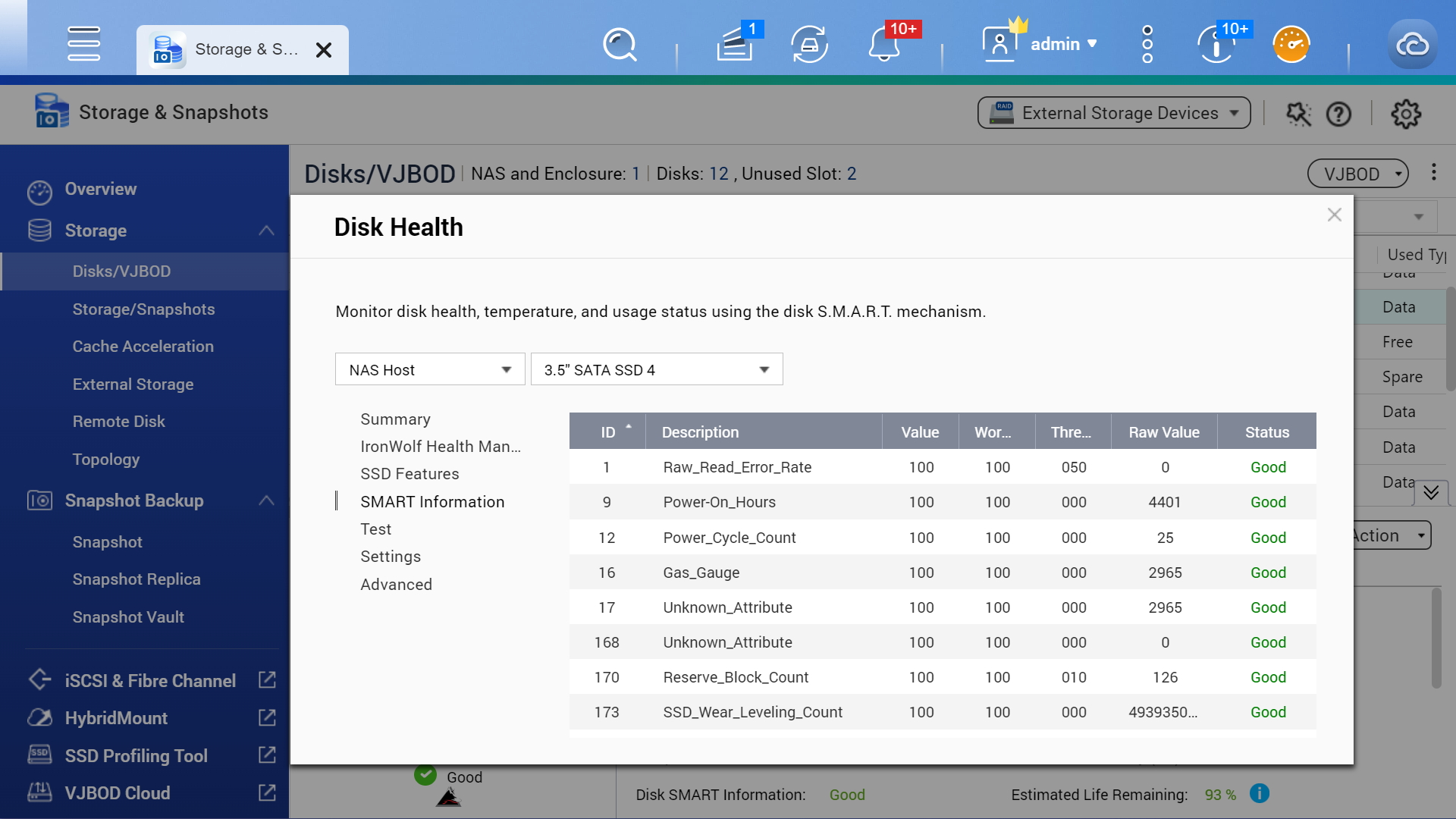 SMART i skanowanie bloków wstecznych