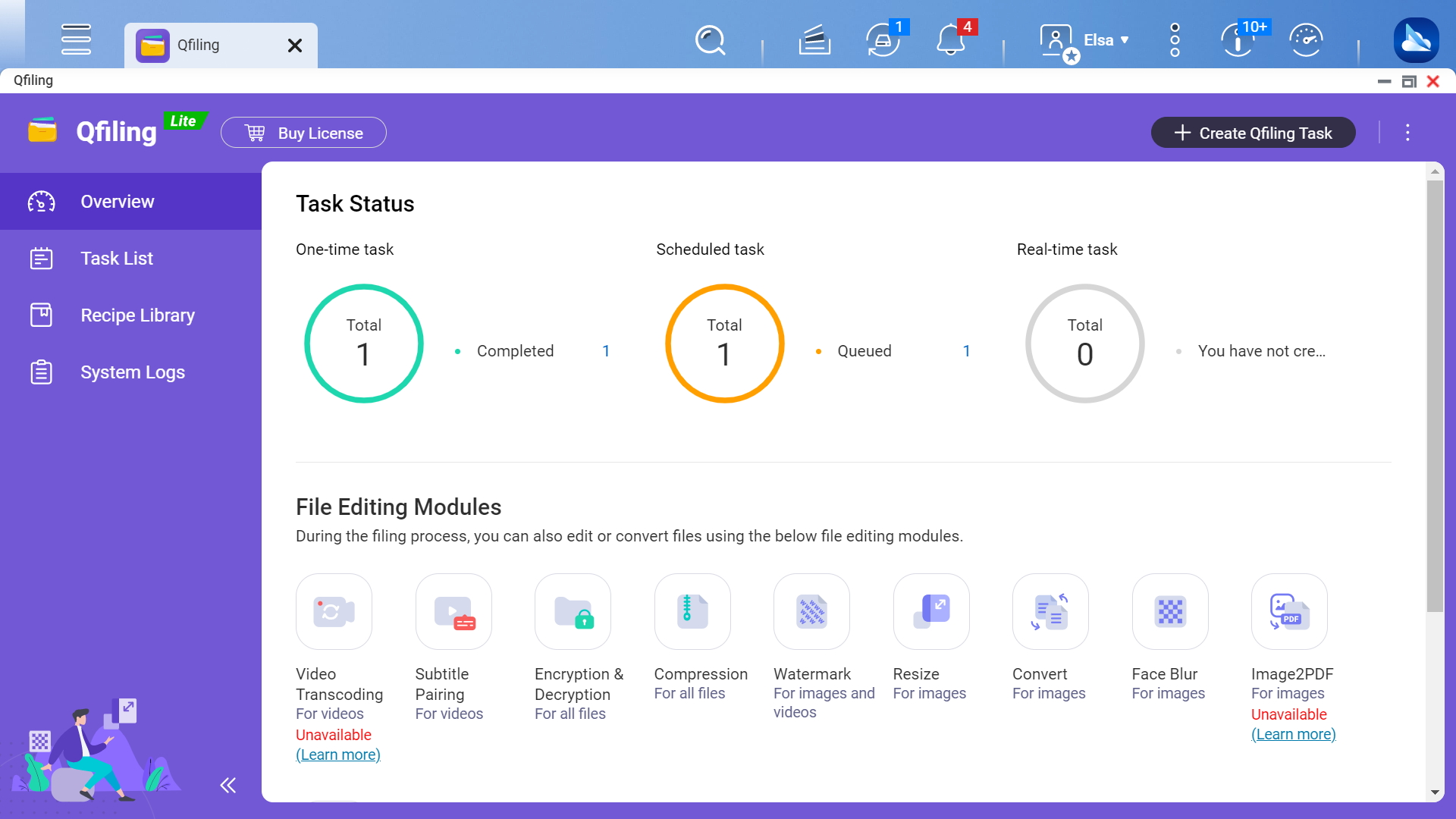 Qfiling smart archiving