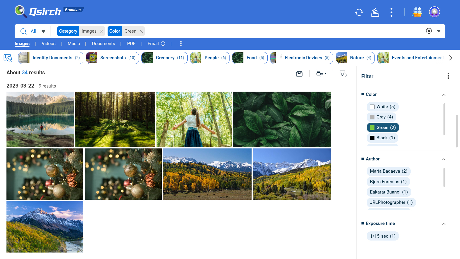 Szybkie wyszukiwanie zdjęć