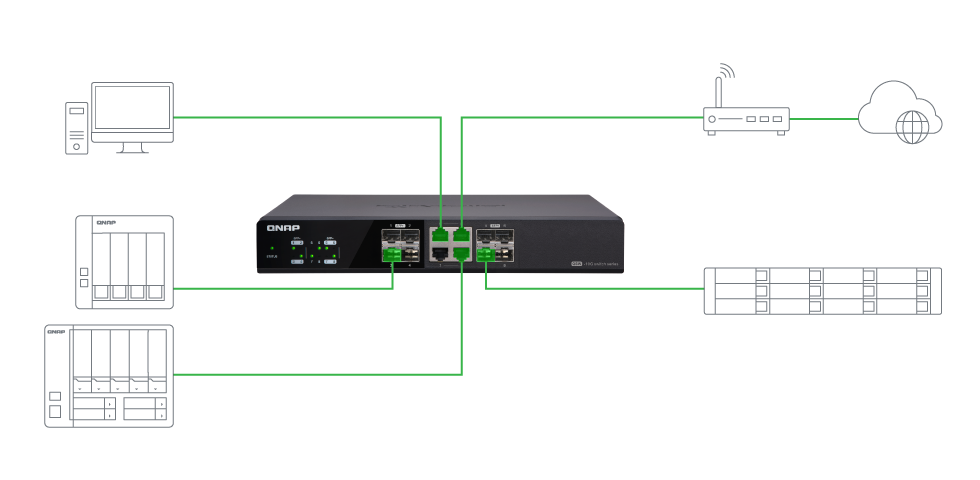 IT'S REAL – The QNAP QSW-1208-8C and QSW-804-4C 10GbE Switch – NAS Compares