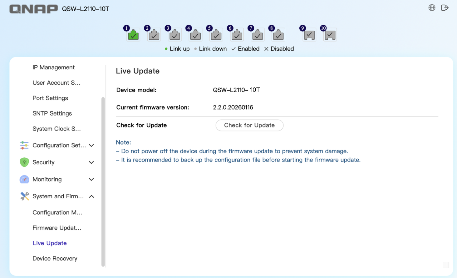 QTS 5 UI