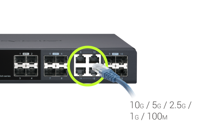 QSW-M1204-4C | Upgrade your network with a 10GbE managed switch QSW-M1204-4C | Upgrade your network with a 10GbE managed switch
