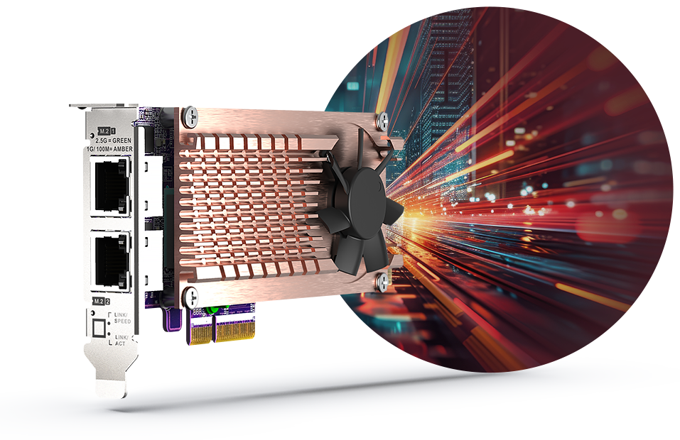 QNAP 6diskli Alpine AL524 QC-16GB RAM-2-10GbE SFP+ Nas Server TS-632X (50296)