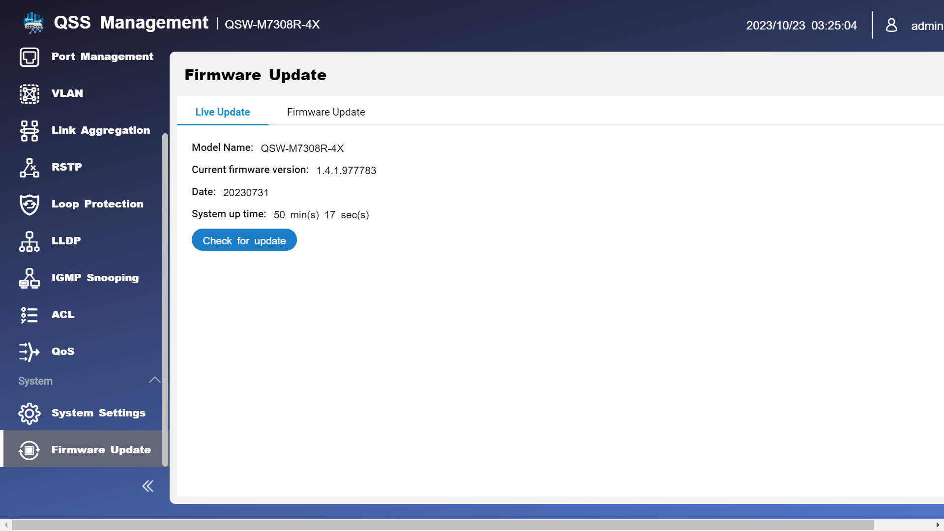 線上軟體檢查更新
