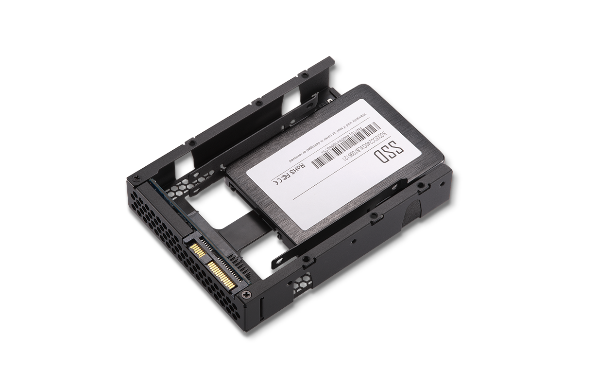 QDA SA2 6Gbps 2.5 inch SATA SSD to 3.5 inch SAS drive adapter for dual controller servers QNAP UK