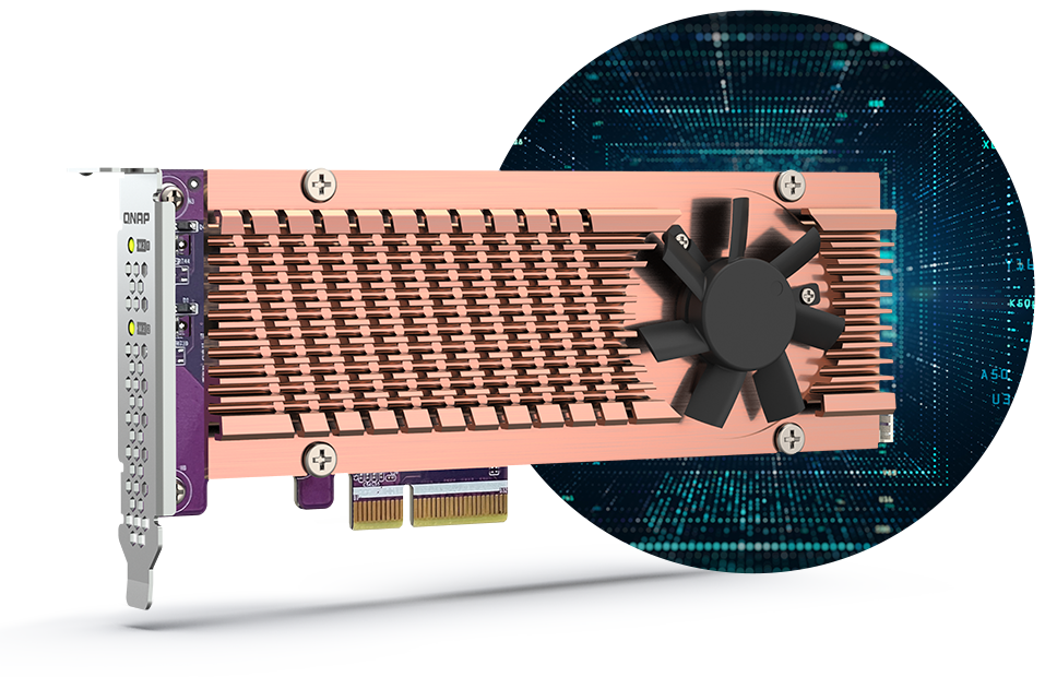 QNAP 6diskli Alpine AL524 QC-16GB RAM-2-10GbE SFP+ Nas Server TS-632X (50296)