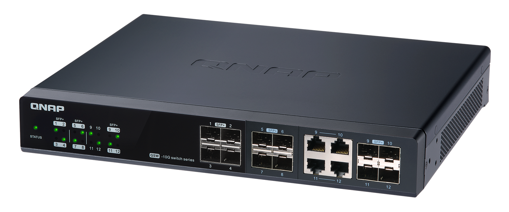 QSW-M1204-4C | 10GbEマネージドスイッチでネットワークを QSW-M1204-4C | 10GbEマネージドスイッチでネットワークを