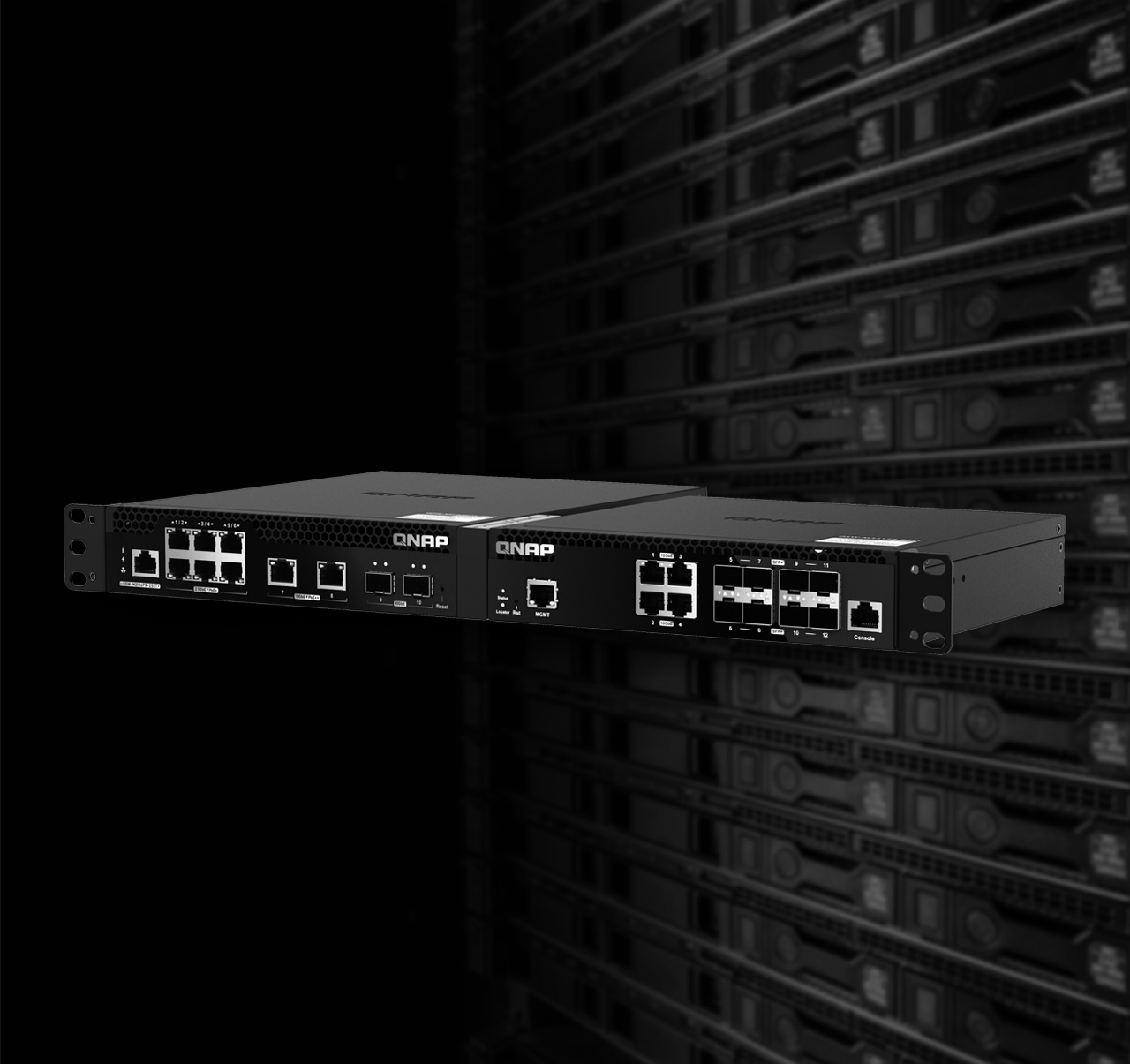 Qsw Rtn QSW-M3212R-8S4T | Half-width rackmount full 10GbE L2 managed switch for ...
