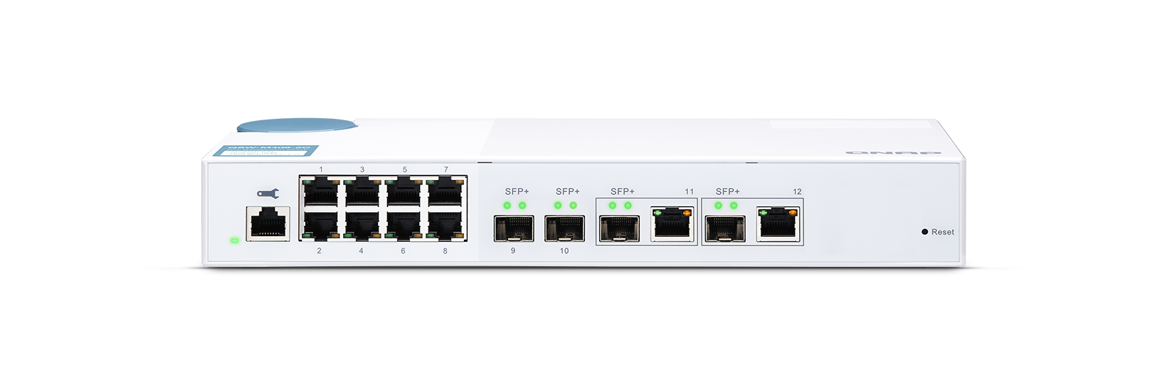 QSW-M408-2C | SMBのネットワークデプロイ用、エントリーレベルの10GbE QSW-M408-2C | SMBのネットワークデプロイ用、エントリーレベルの10GbE