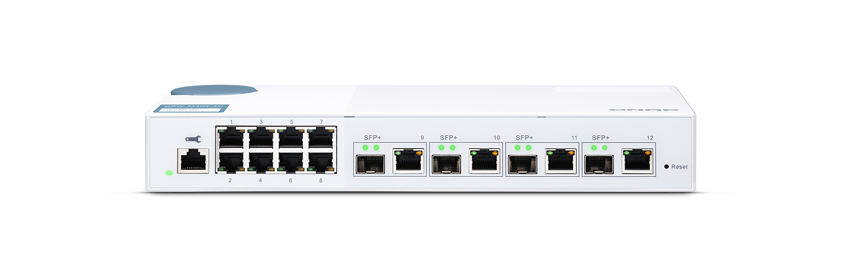 QSW-M408-4C | Entry-level 10GbE Layer 2 Web Managed Switch for SMB QSW-M408-4C | Entry-level 10GbE Layer 2 Web Managed Switch for SMB