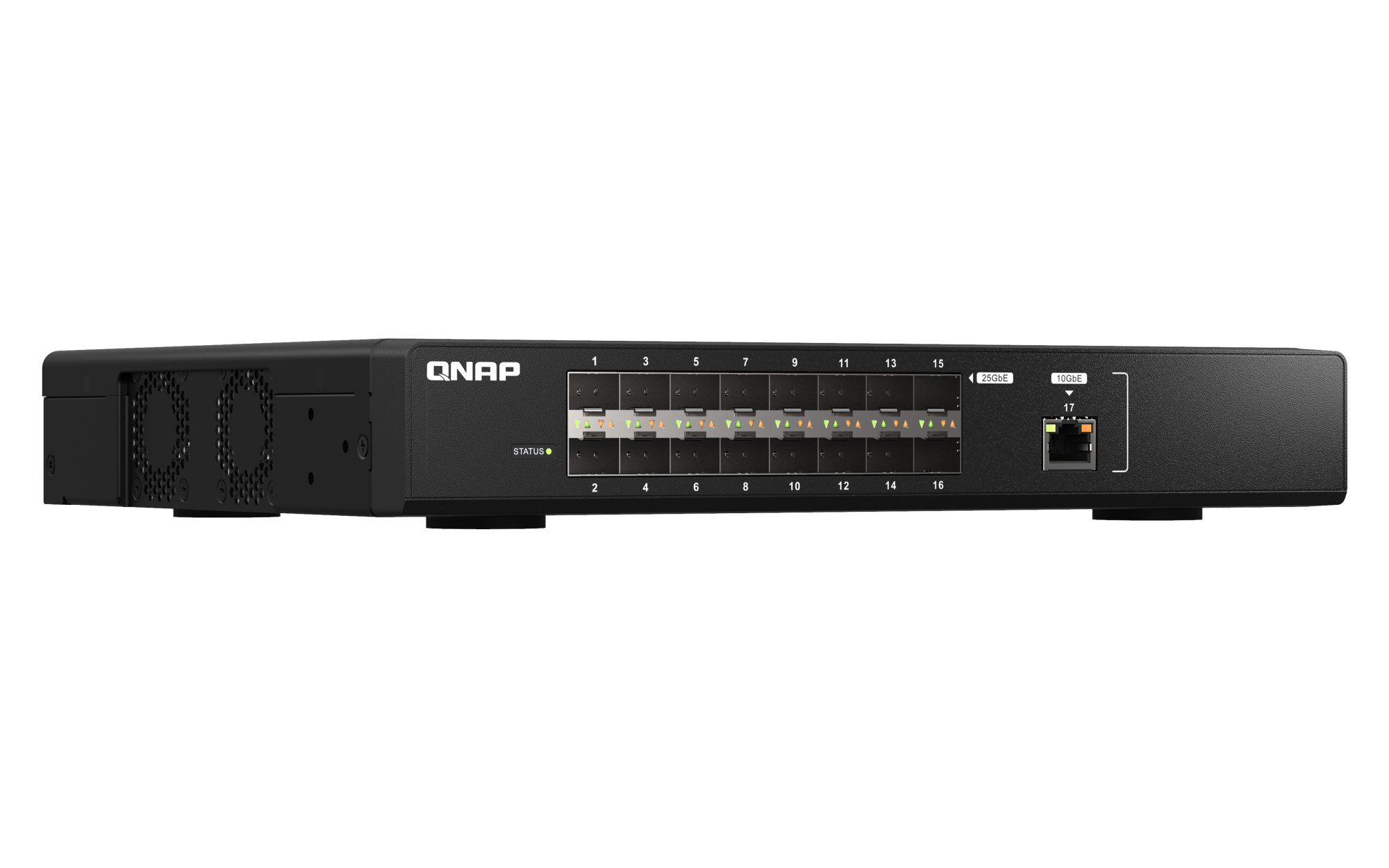 M5216 QSW-M5216-1T | Ultra-high-speed 25GbE fiber managed switch with 10GbE ...