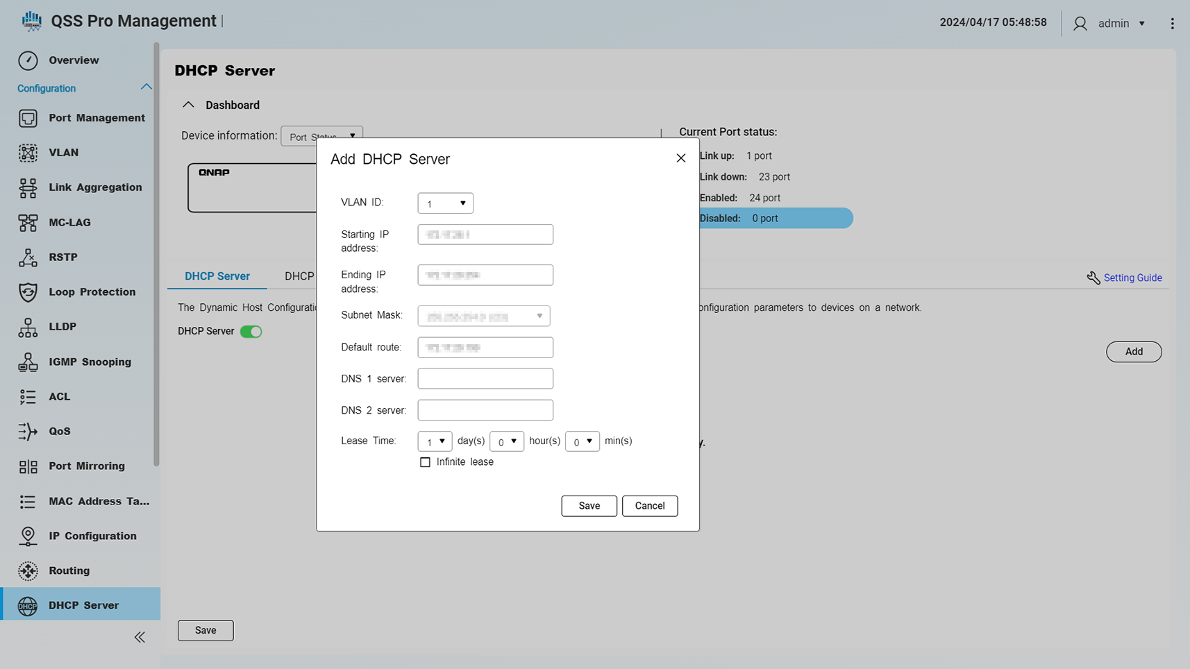 Servidor DHCP