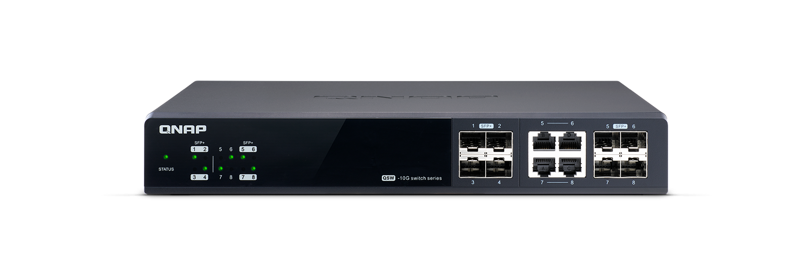 QSW-M804-4C | 10GbEマネージドスイッチでネットワークを