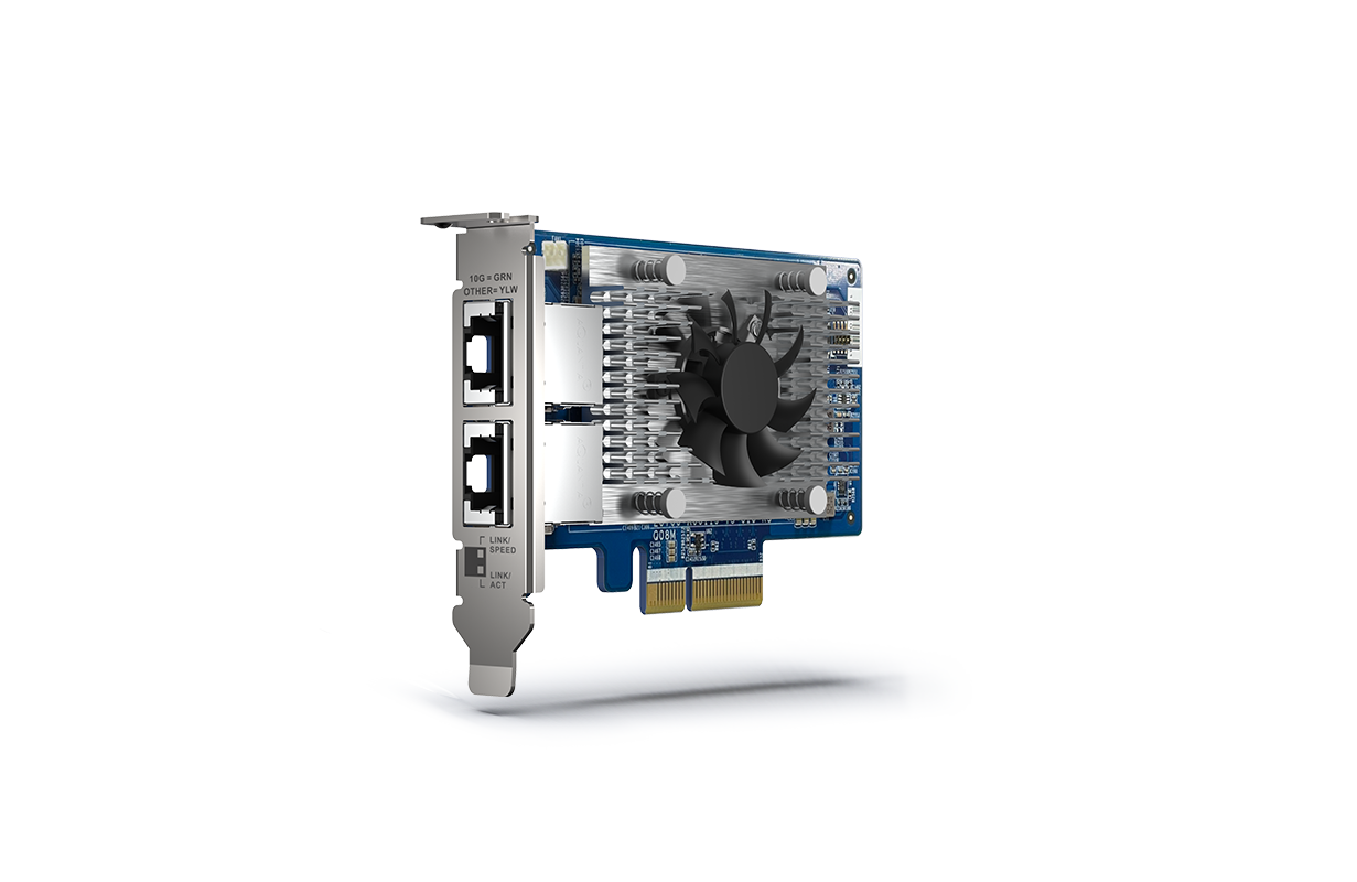 Qnap qxg-10g2t-x710 | 2x 10gbe rj45 | intel x710 | pcie 3. 0 x4 | sr-iov in iscsi | mrežna kartica 1 Qnap qxg-10g2t-x710 2x 10gbe rj45 pcie mrežna kartica