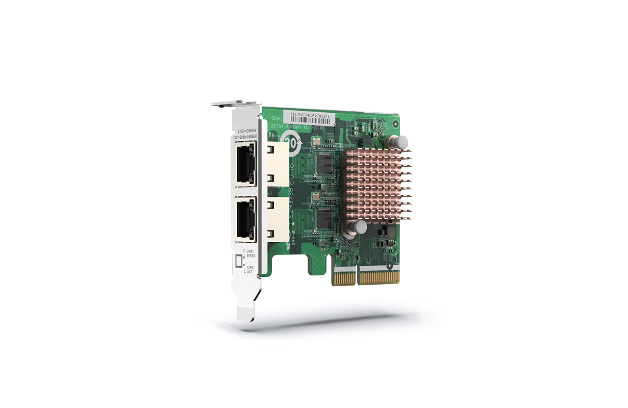 QXG-2G2T-I225 | 柔軟、高速、経済的 | QNAP QXG-2G2T-I225 | 柔軟、高速、経済的 | QNAP