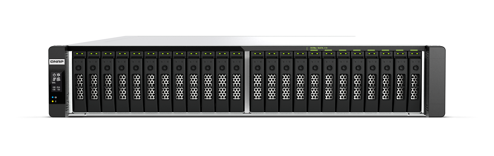 TDS-h2489FU R2 | Dual-CPU U.2 NVMe all-flash rackmount NAS, expandable ...