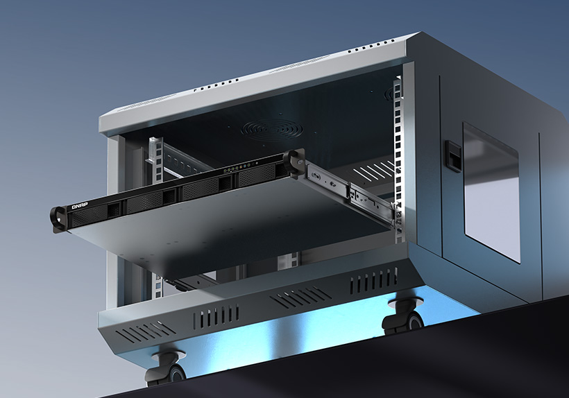 ゆー TS-432XeU | A compact 4-bay ARM quad-core NAS, featuring high