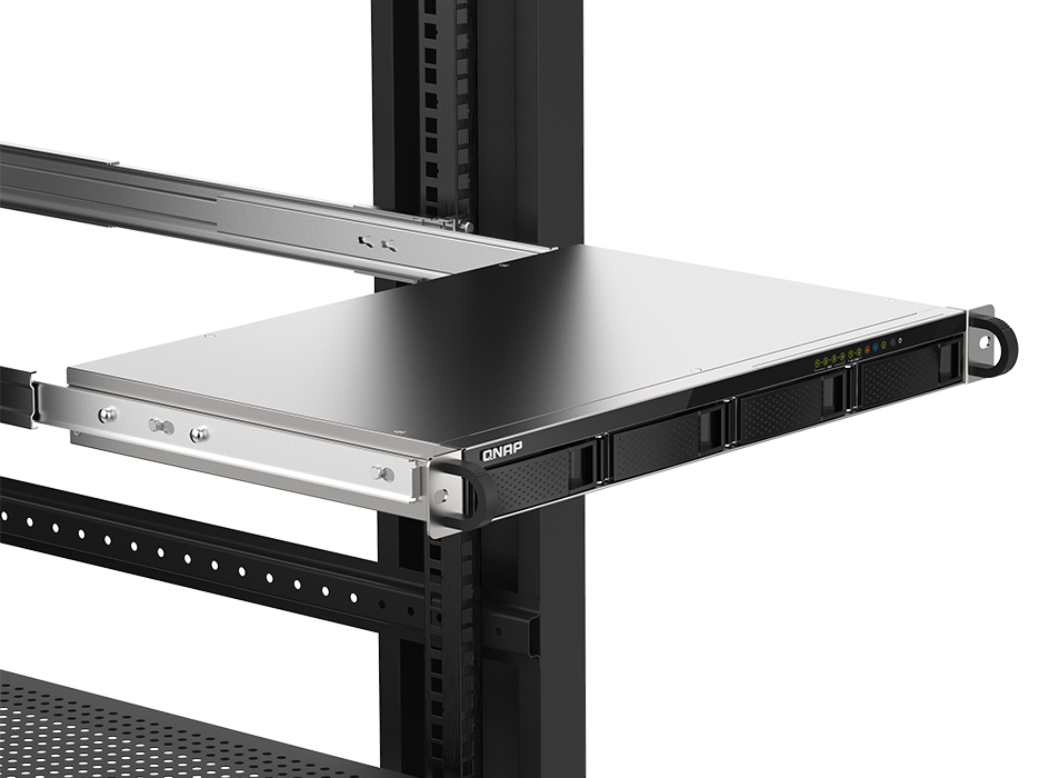 TS-435XeU | Short depth rackmount 4-bay NAS, supporting 2.5GbE/10GbE ...