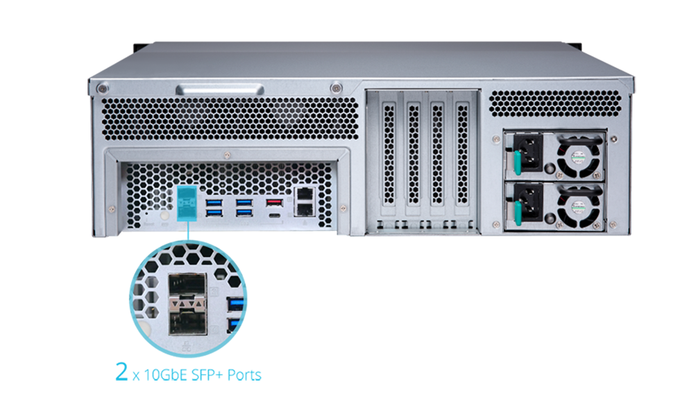 TS-h1677XU-RP | Highly-reliable ZFS storage with an AMD