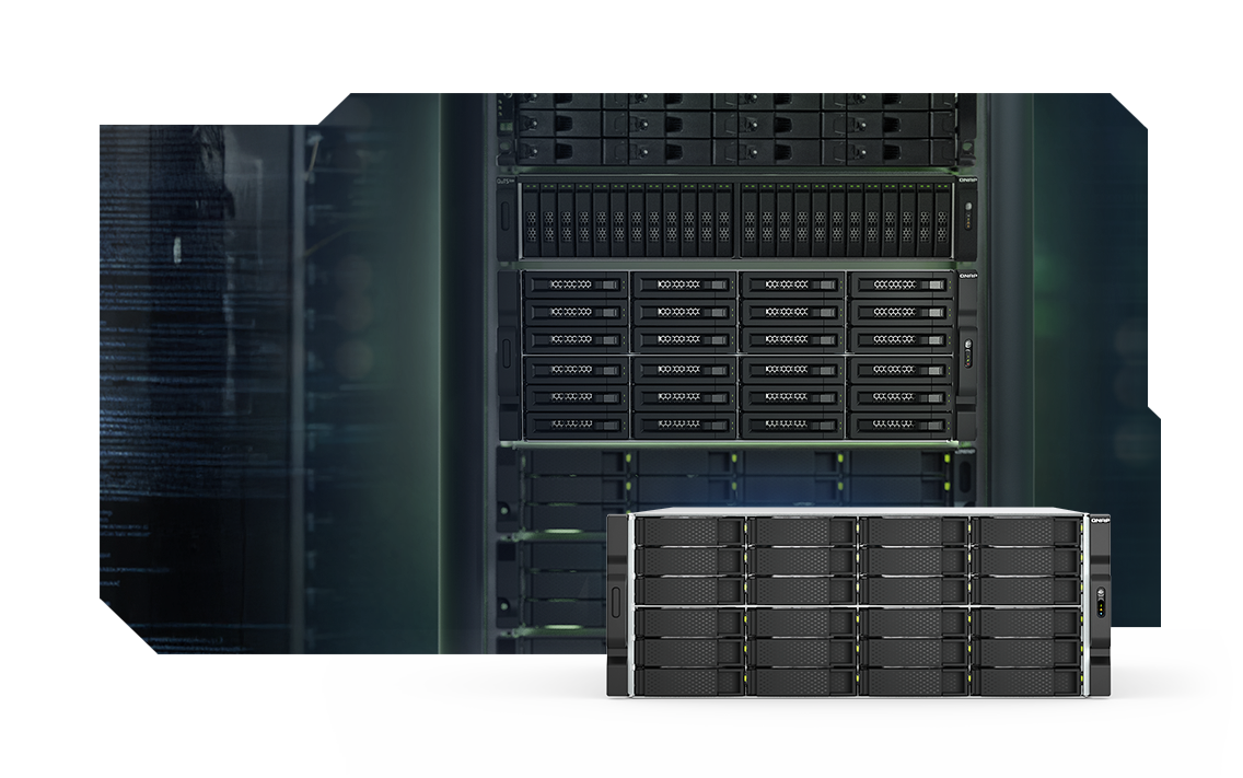 QNAP TS-h2477AXU-RP scalable storage configuration