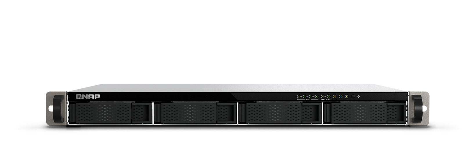 TS-h665U | Intel® quad-core 1U rackmount NAS with dual E1.S slots