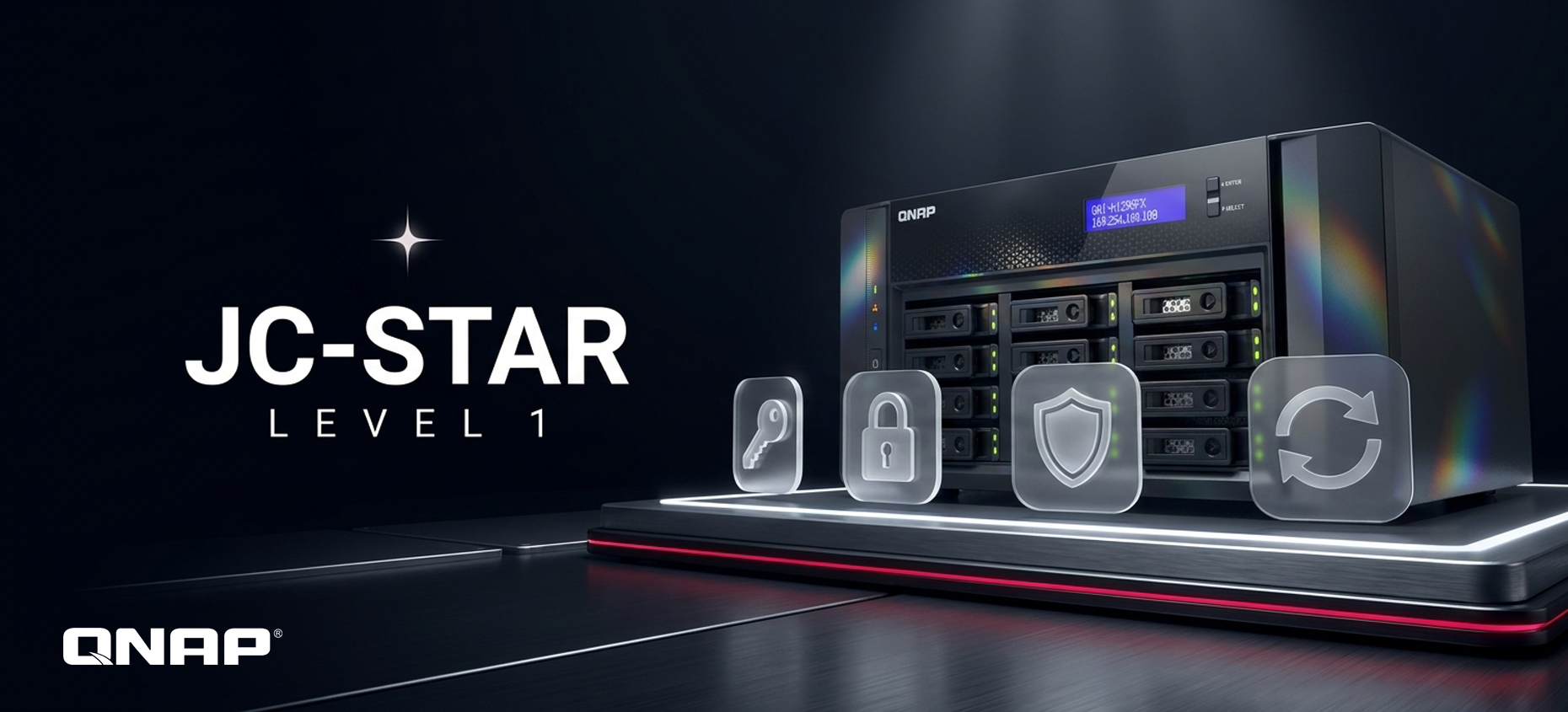 2026 Enterprise Procurement Guide: QNAP obtains Japan IPA JC-STAR security certification, complying with government and enterprise regulatory standards