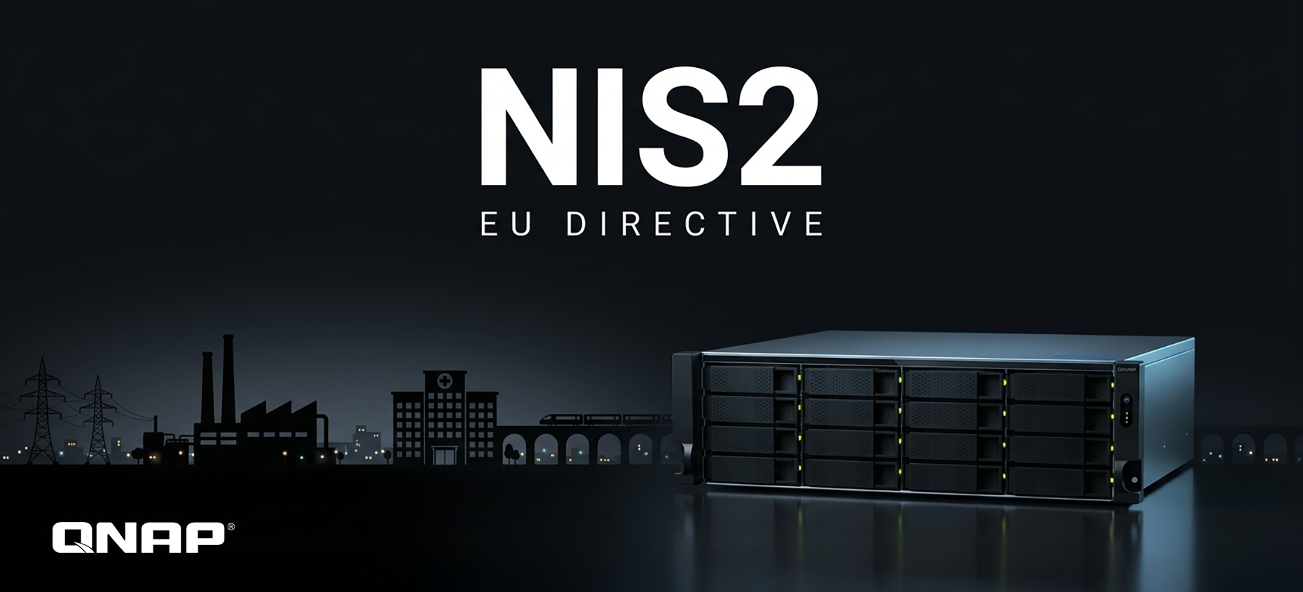 Choose QNAP solutions to achieve EU NIS2 network security and supply chain risk management